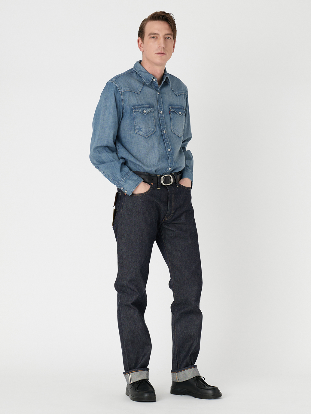 LEVI'S® VINTAGE CLOTHING 1954 501® ジーンズ ORGANIC リジッド ...